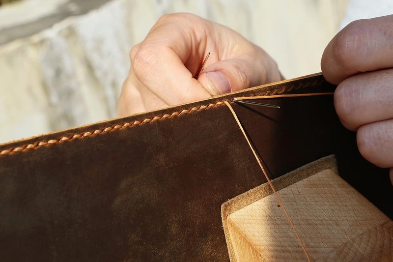 D&M leather studio Leather case with Pen Holder for Remarkable 2,Distressed Folio Organizer for Remarkable 2 Tablet - Image 5